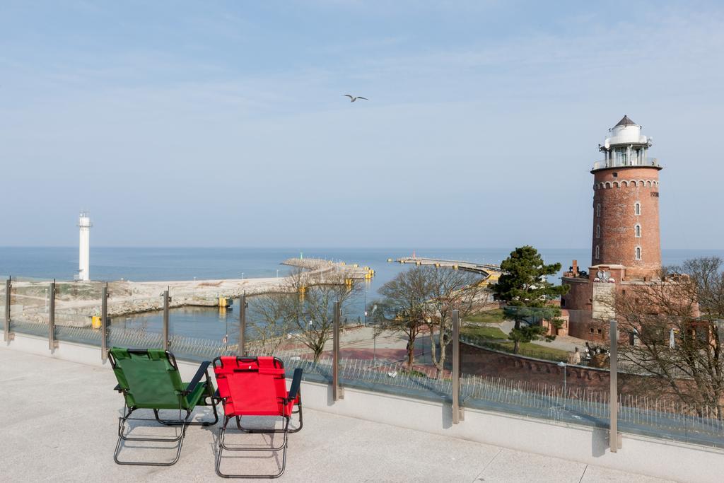קולובז'ג Jantar Apartamenty Deluxe Sea View חדר תמונה