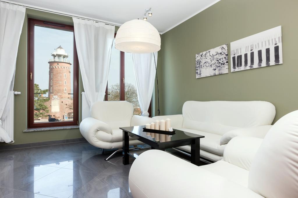 קולובז'ג Jantar Apartamenty Deluxe Sea View חדר תמונה